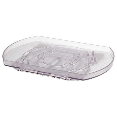 SNURRAD Storage turntable, transparent 50521390