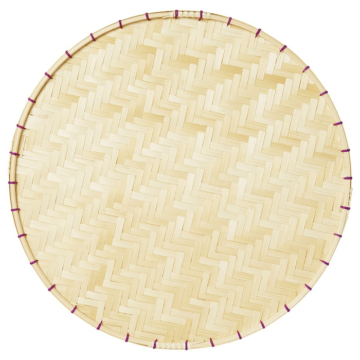 SOMMARFLOX Place mat, bamboo handmade, 30557281