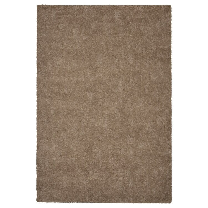 STOENSE Rug, low pile, beige, 133x195 cm, 10543624