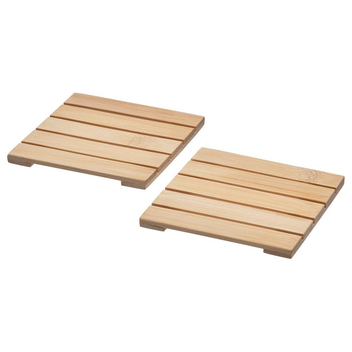 STRANDFLOKA Coaster, bamboo, 20573922