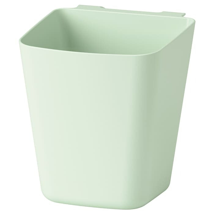 SUNNERSTA Container, pale green, 12x11 cm, 50556186