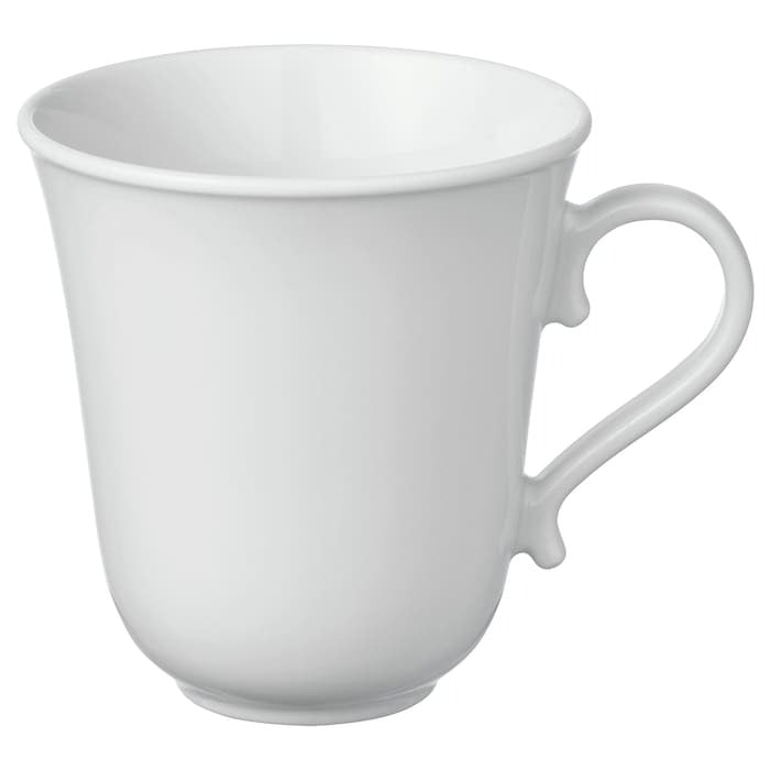 UPPLAGA Mug, white, 35 cl, 60424713