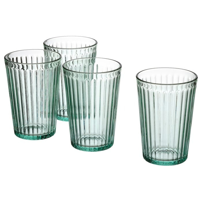 VARDAGEN Glass, light turquoise, 31 cl, 70567594