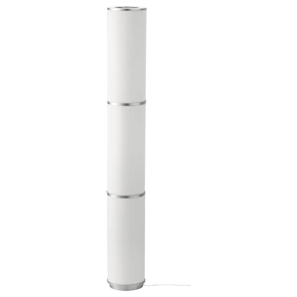 VIDJA Floor lamp, white, 138 cm, 80309203