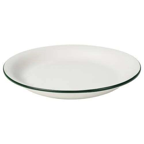VINTERFINT Side plate, off-white, 20 cm, 10560425