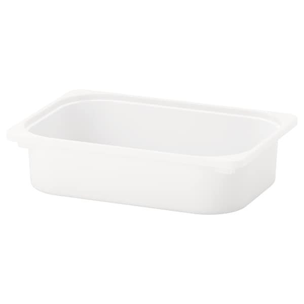 TROFAST storage box 42X30X10 cm white, 00141670