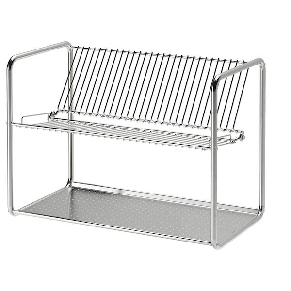 ORDNING dishdrainer 50x27x36 cm stainless steel, 00179535