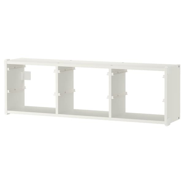 TROFAST Wall storage, white 99x30 cm, 00182750
