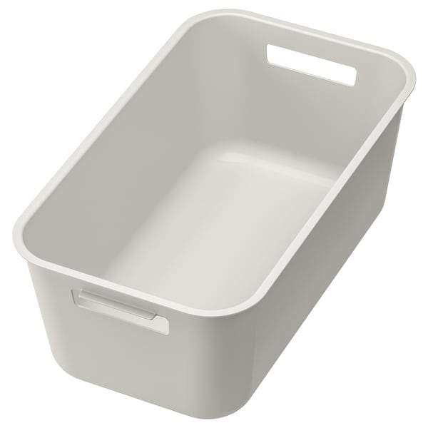 GRUNDVATTNET wash-up bowl grey, 00325424