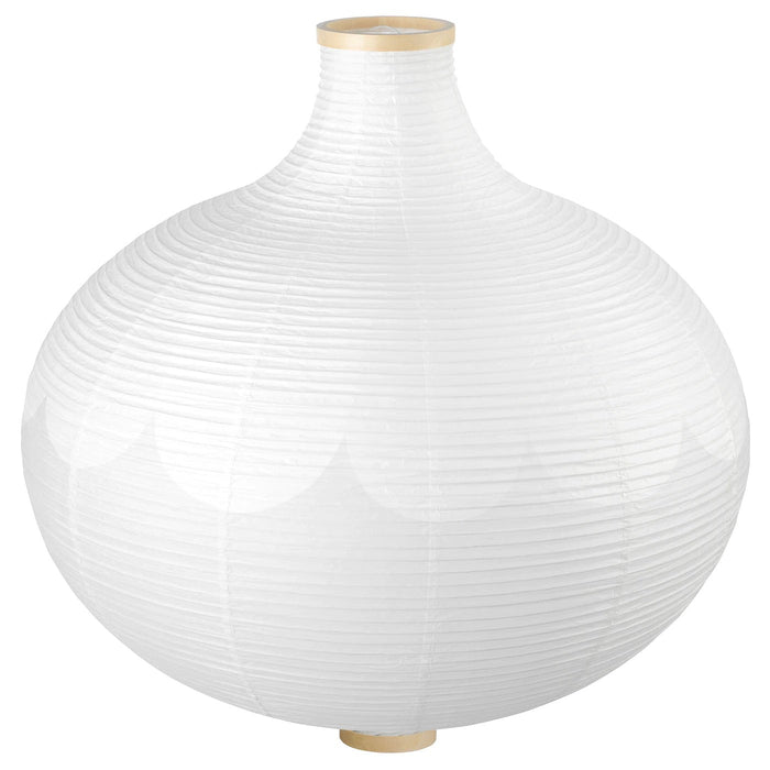 RISBYN Pendant lamp shade, onion shape/white 57 cm, 00405680