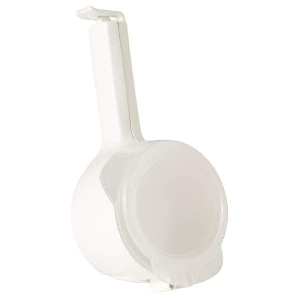 BEVARA Seal and pour bag clip, white 1 pieces, 00451356