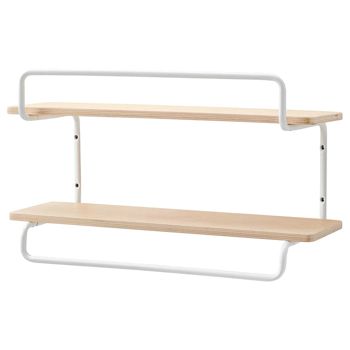 SPORTSLIG wall shelf for trophies, white/birch, 50, 00504232