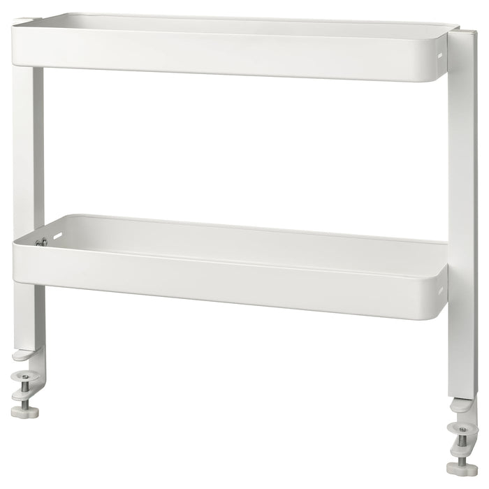 VATTENKAR Desktop shelf, white, 49x15 cm, 00541569
