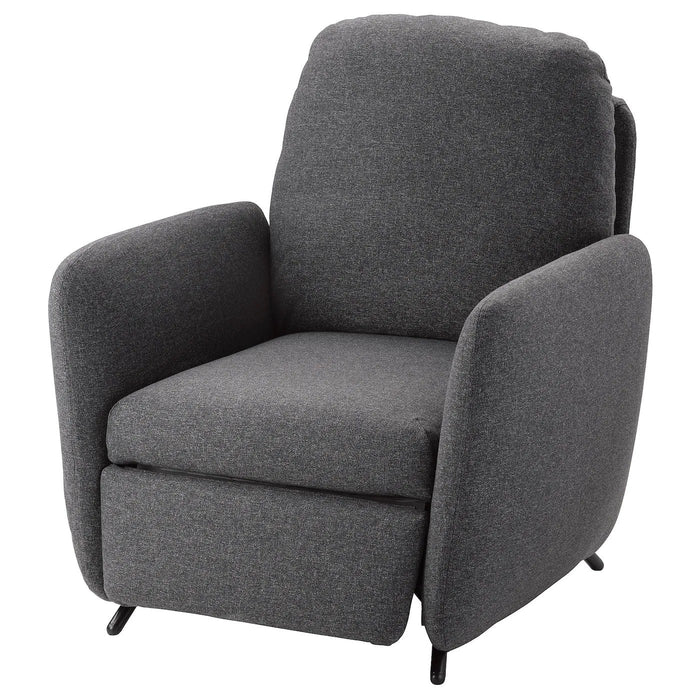 EKOLSUND recliner, Gunnared dark grey, 09297191