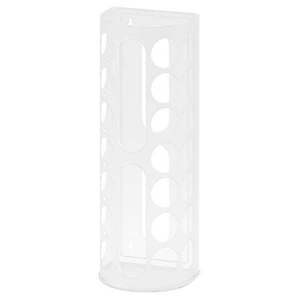 VARIERA Plastic bag dispenser, white, 10136512