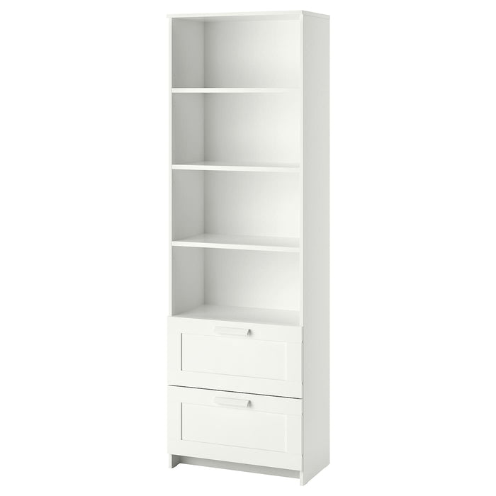 BRIMNES Bookcase, white, 60x190 cm, 10351686