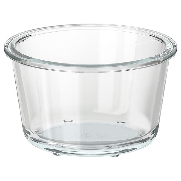 IKEA 365+ Food container, round/glass 600 ml, 10359197