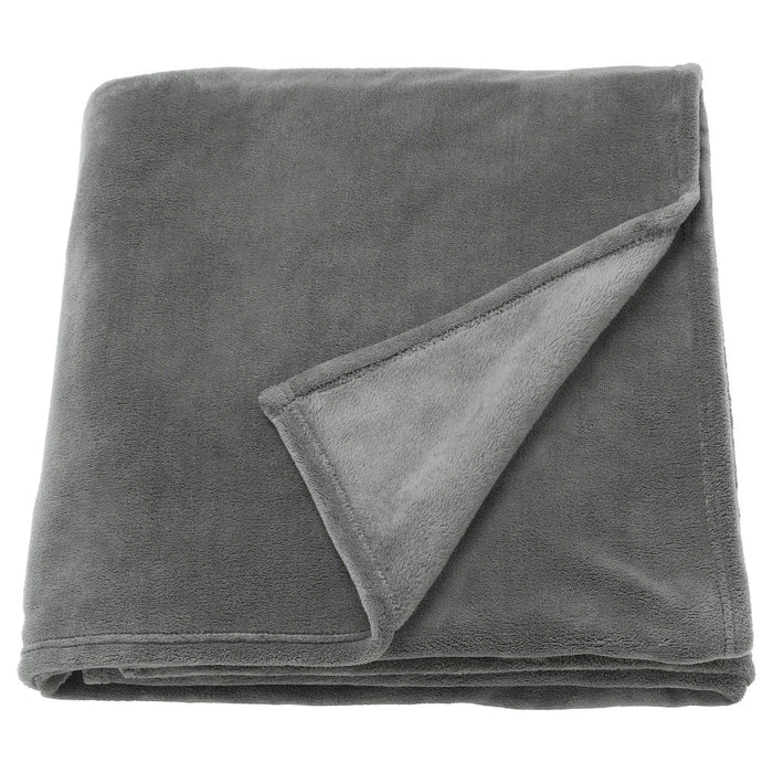 TRATTVIVA Bedspread, grey, 150x250 cm, 10384045
