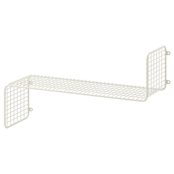 SVENSHULT wall shelf, white, 60x20 cm, 10430561