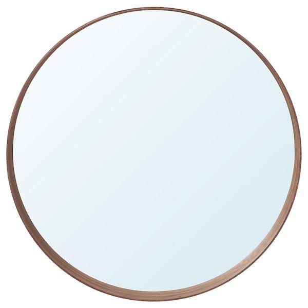 STOCKHOLM mirror, walnut veneer, 60 cm, 10446897