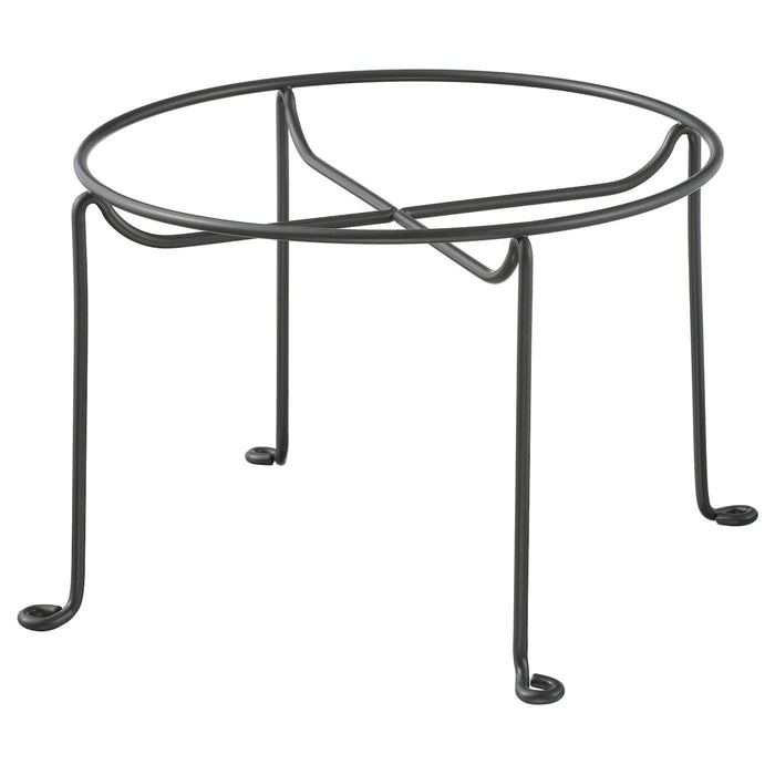 VARDAGEN Stand for jar with tap, dark grey, 10468120