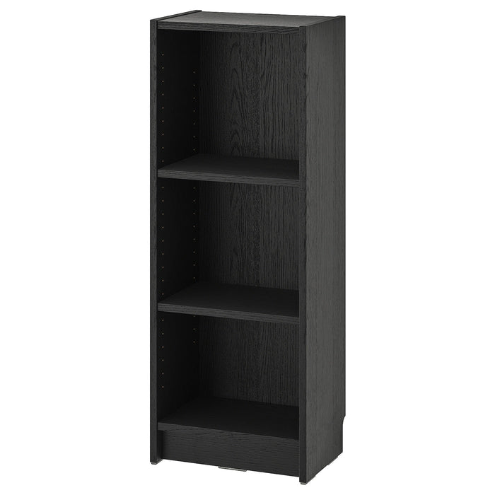 BILLY Bookcase, black oak effect, 40x28x106 cm, 10477332