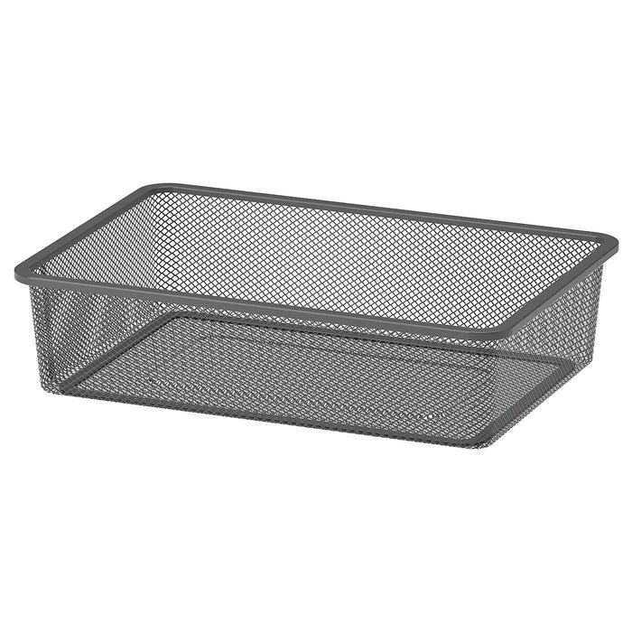 TROFAST Mesh storage box, dark grey, 42x30x10 cm, 10518455
