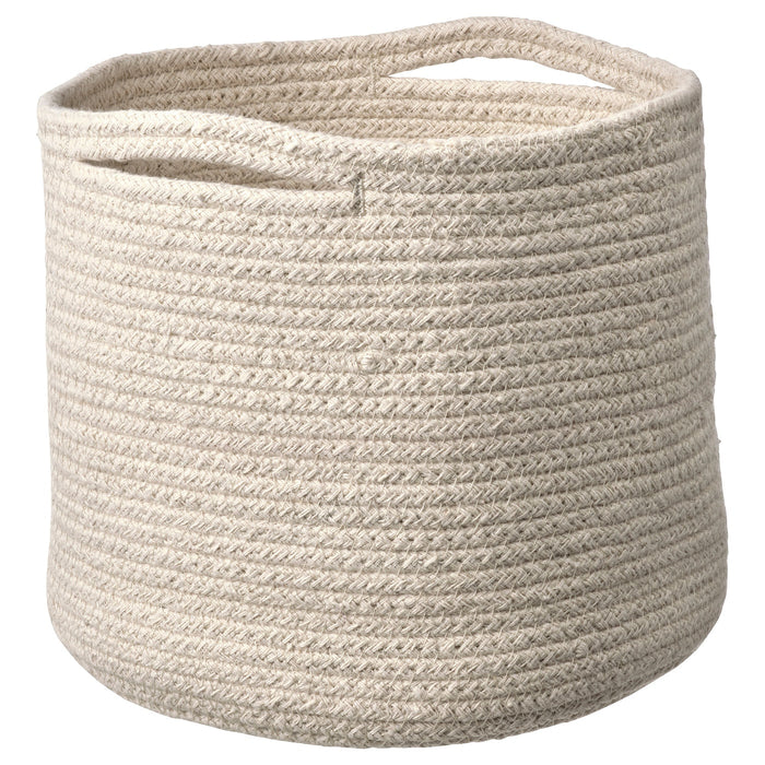 TJABBIG Basket, natural, 25x23 cm, 10532569
