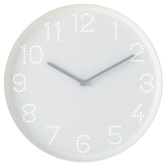 TROMMA Wall clock, low-voltage/white, 25 cm, 10557079