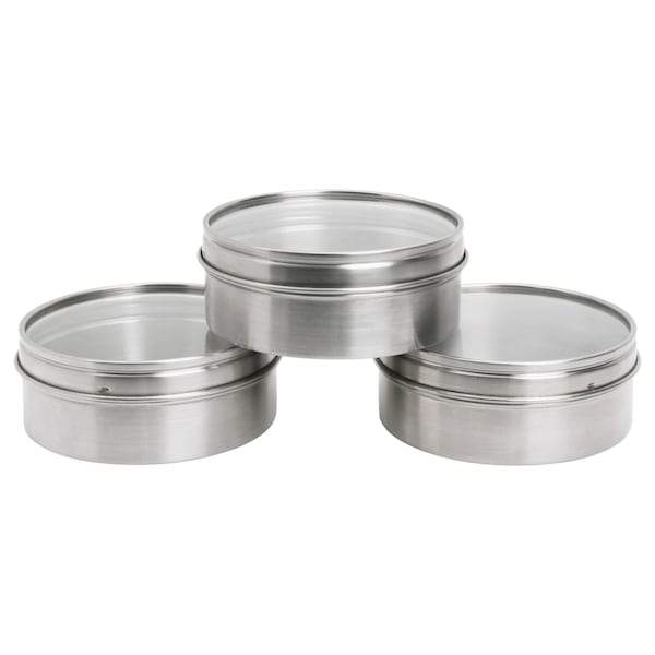 GRUNDTAL Container, stainless steel 10 cm, 20176376