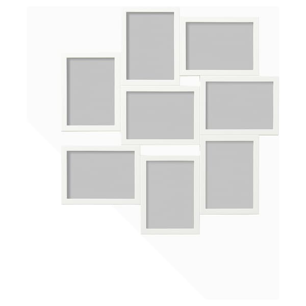 VAXBO Collage frame for 8 photos, white 13x18 cm, 20256622