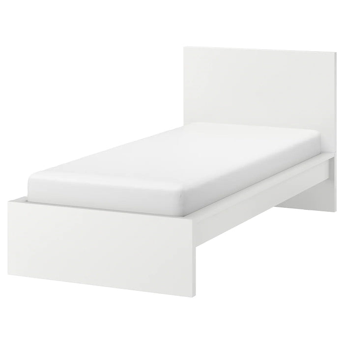 MALM Bed frame, high, white, 90x200 cm, 20265179