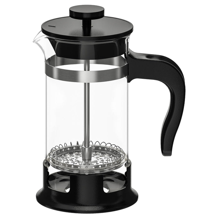 UPPHETTA Coffee/tea maker, glass/stainless steel, 0.4 l, 20297849