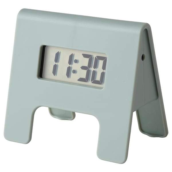KUPONG alarm clock 4x6 cm green, 20358786