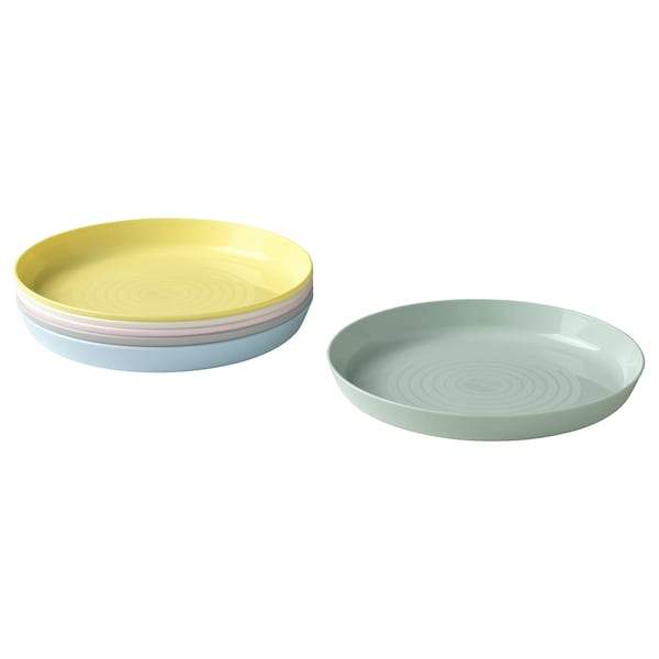KALAS Plate, mixed colours, 20378671