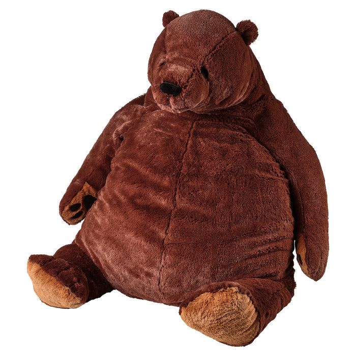 DJUNGELSKOG Soft toy, brown bear, 20402831