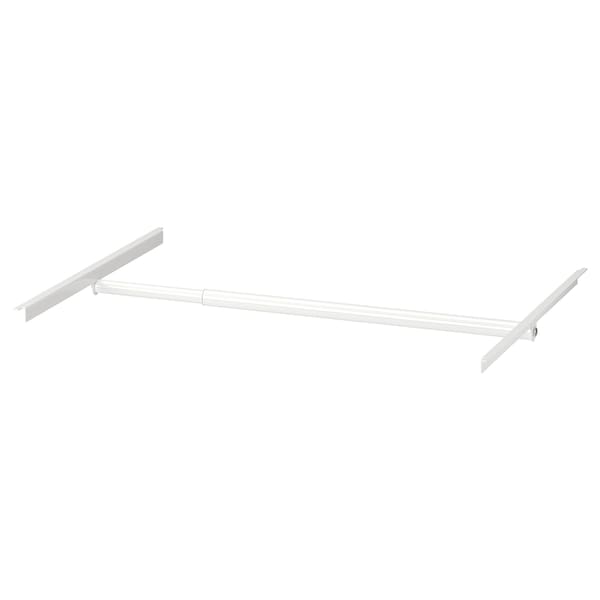 JONAXEL Adjustable clothes rail, white, 46-82cm, 20431287
