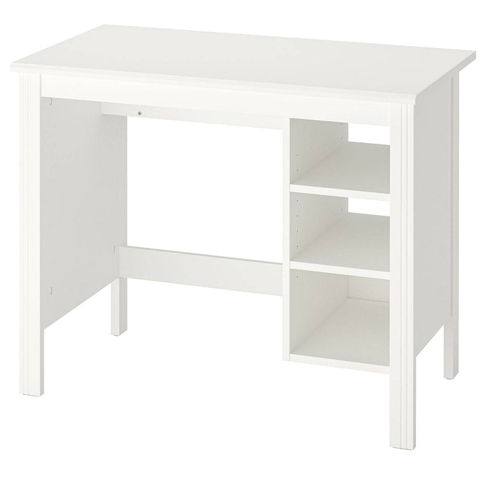 BRUSALI Desk, white 90x52 cm, 20439764