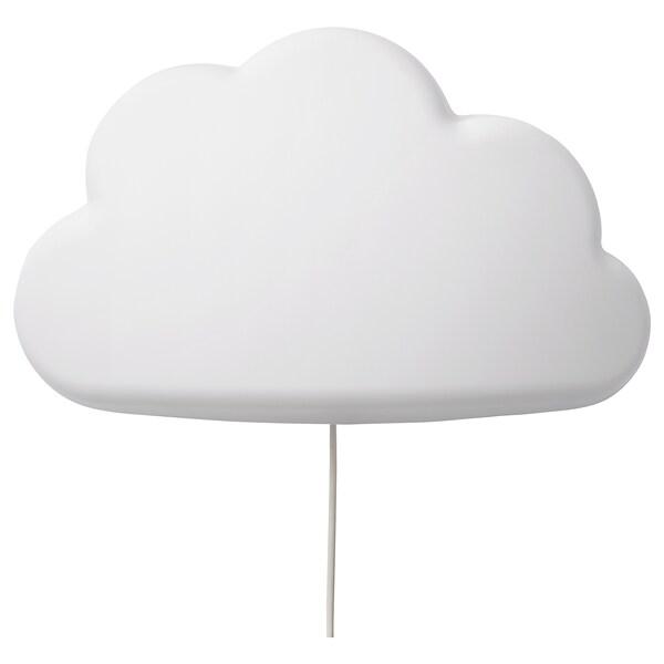 UPPLYST LED wall lamp, cloud white, 20440828