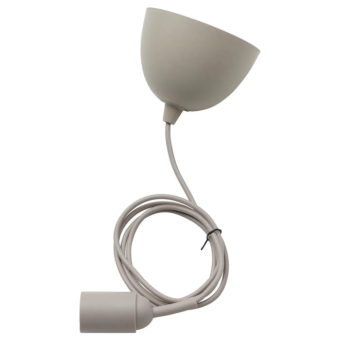 GRAVACKA Cord set for bulb, beige 1.8 m, 20492799