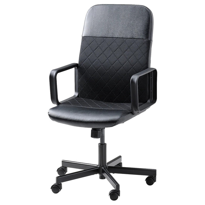 RENBERGET Swivel chair, Bomstad black, 20493548