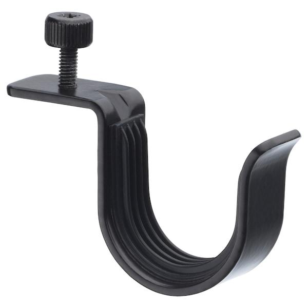 BETYDLIG Curtain rod holder, black, 30219894