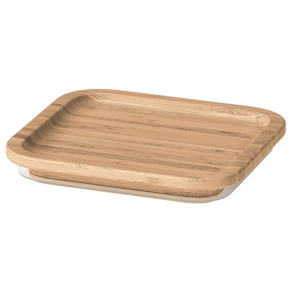 IKEA 365+ Lid, square/bamboo, 30381908