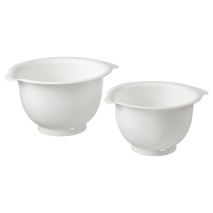 VISPAD mixing bowl, set of 2, white, 30421792