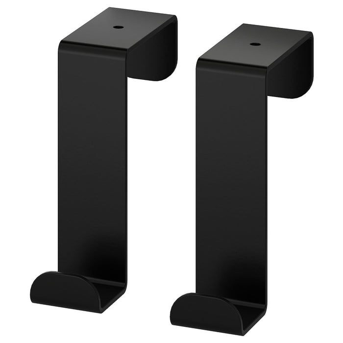 SKOGSVIKEN Hook for door, black, 30428703