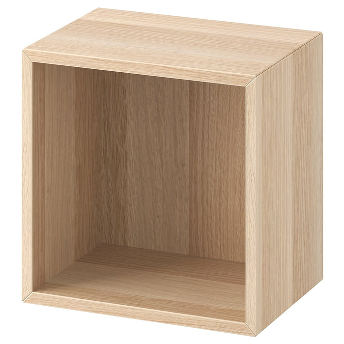 EKET Cabinet, white stained oak effect 35x25x35 cm, 30428840