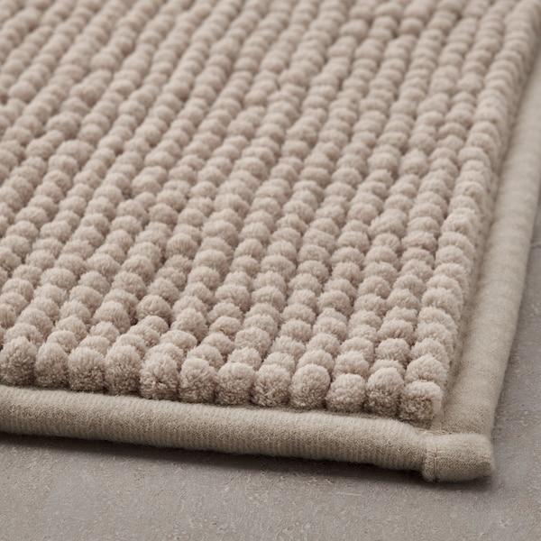 TOFTBO Bath mat, dark beige 40x60 cm, 30467582