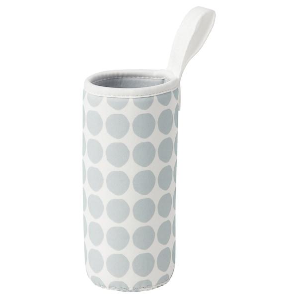 HOPSATTA Bottle holder, grey/white, 30485637