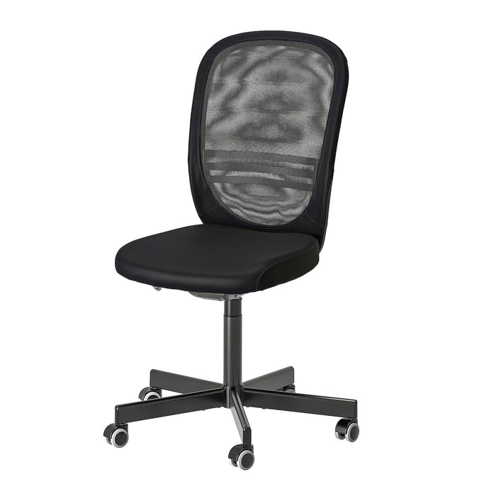 FLINTAN Office chair, black, 30489032
