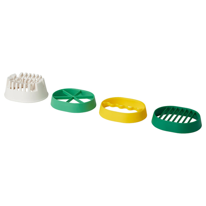 UPPFYLLD Egg slicer, set of 4, mixed colours, 30528689